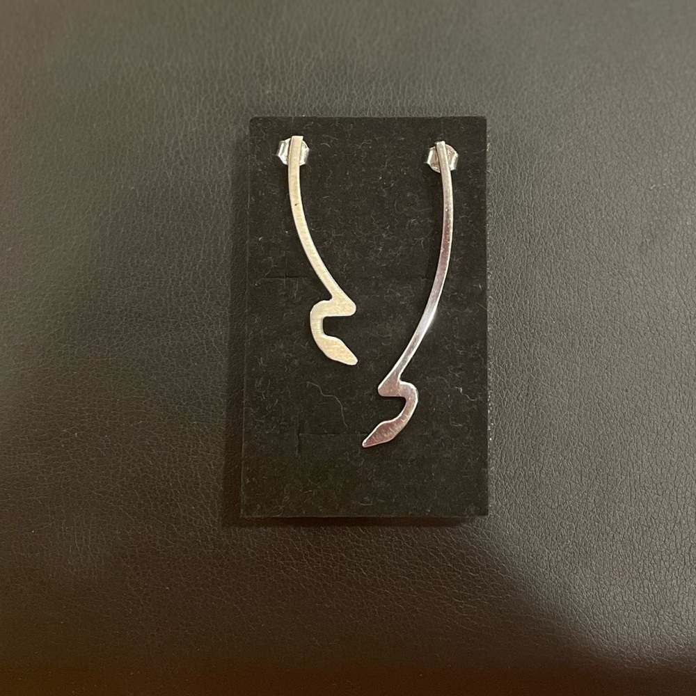 Sterling silver earrings